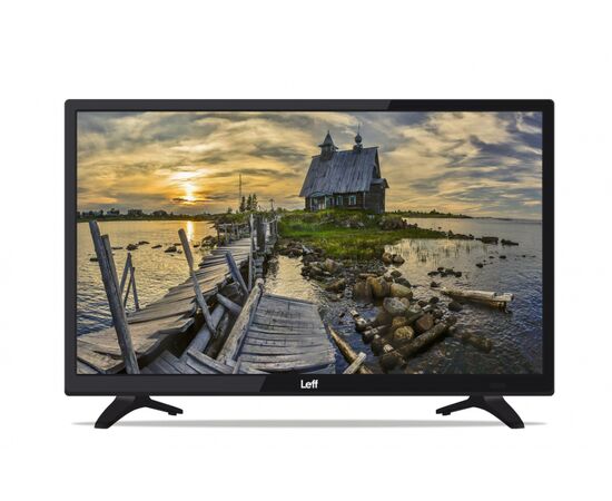  24" Телевизор LEFF 24F260T черный 1920x1020, Full HD, 60 Гц 
