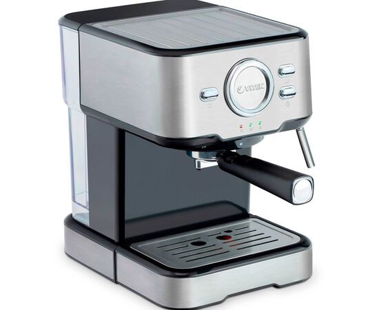  Кофеварка Vitek VT-1520 (MC) черный/серебро 